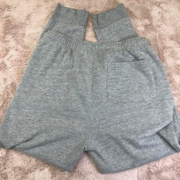 U.S. Polo Assn. heather gray fleece jogger sweatpants - Picture 5 of 8